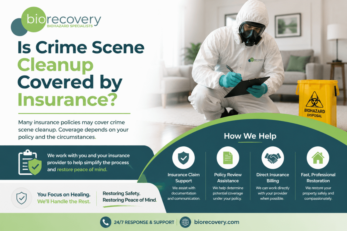 Does Insurance Cover Crime Scene Cleanup?