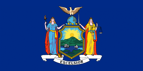 New York State flag