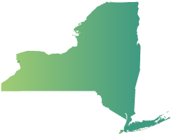 Green map of New York