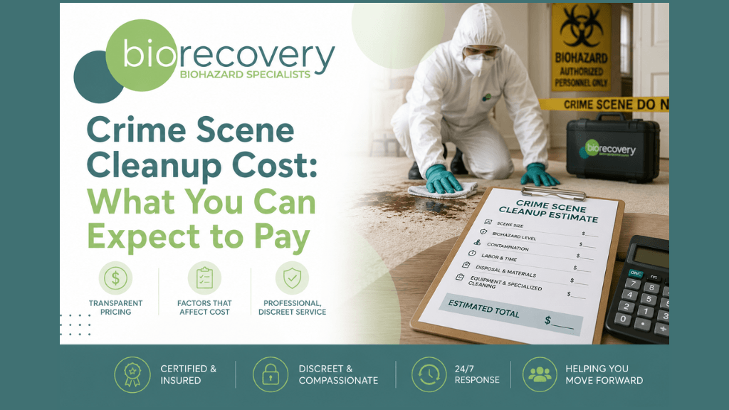 Crime Scene Cleanup Cost: What You Can Expect to Pay