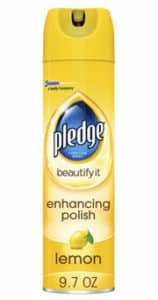 Pledge Lemon Enhancing Polish Spray