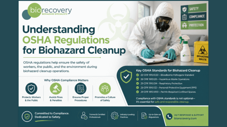 OSHA Regulations For Biohazard Cleanup | Bio Recovery