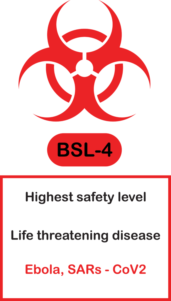 What Viruses Are Considered Biosafety Level 4 (BSL-4)?