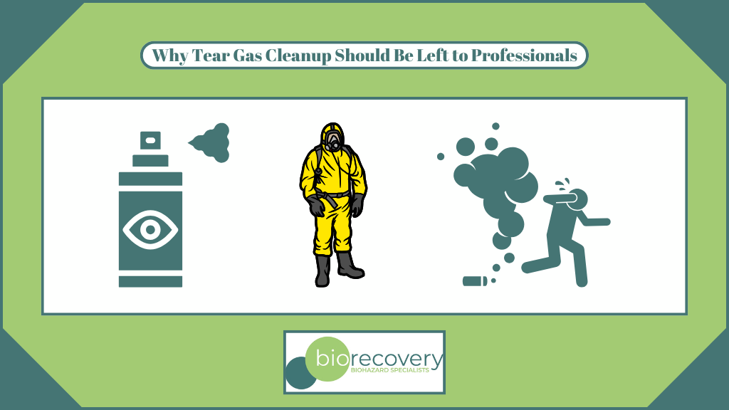 Why Tear Gas Cleanup Should Be Left to Professionals