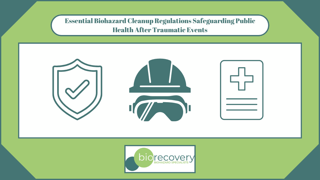 Featured image for “Essential Biohazard Cleanup Regulations Safeguarding Public Health After Traumatic Events”