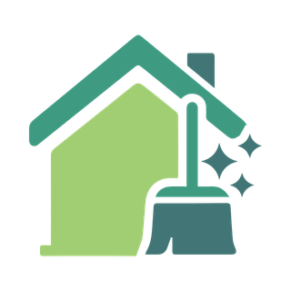 Clean home symbol representing safe reentry after cleanup