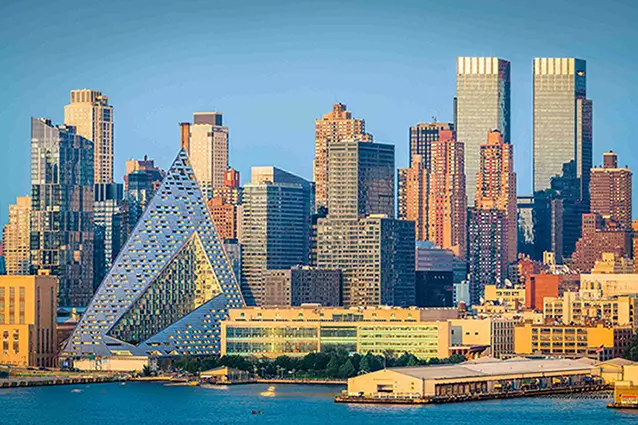 A view of Yonkers, New York