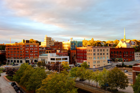 Skyline in Bangor Maine