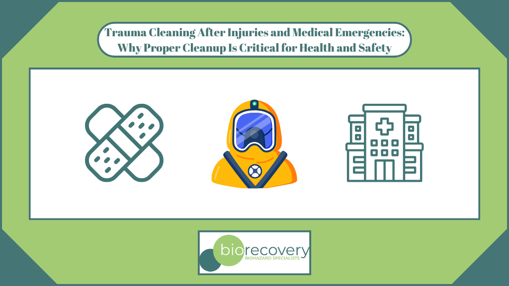 Featured image for “Trauma Cleaning After Injuries and Medical Emergencies: Why Proper Cleanup Is Critical for Health and Safety”