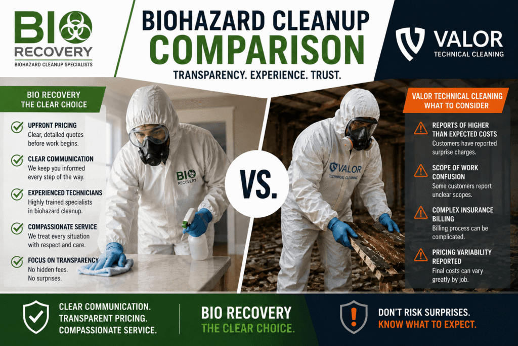 Bio Recovery Vs Valor: Which Company Is More Transparent