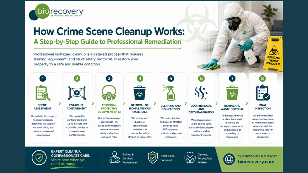 How Crime Scene Cleanup Works