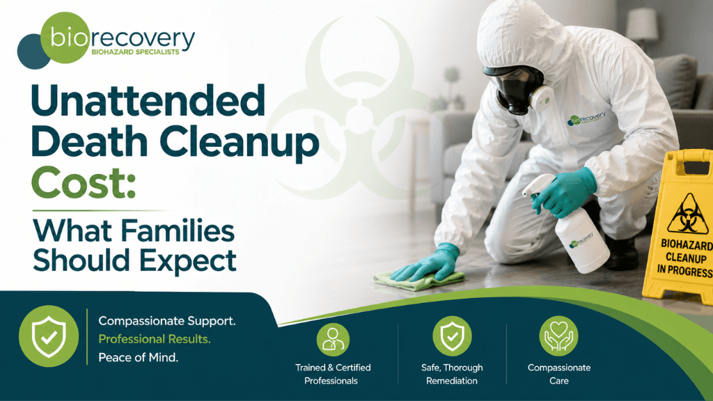 Unattended Death Cleanup Cost: What Families Should Expect