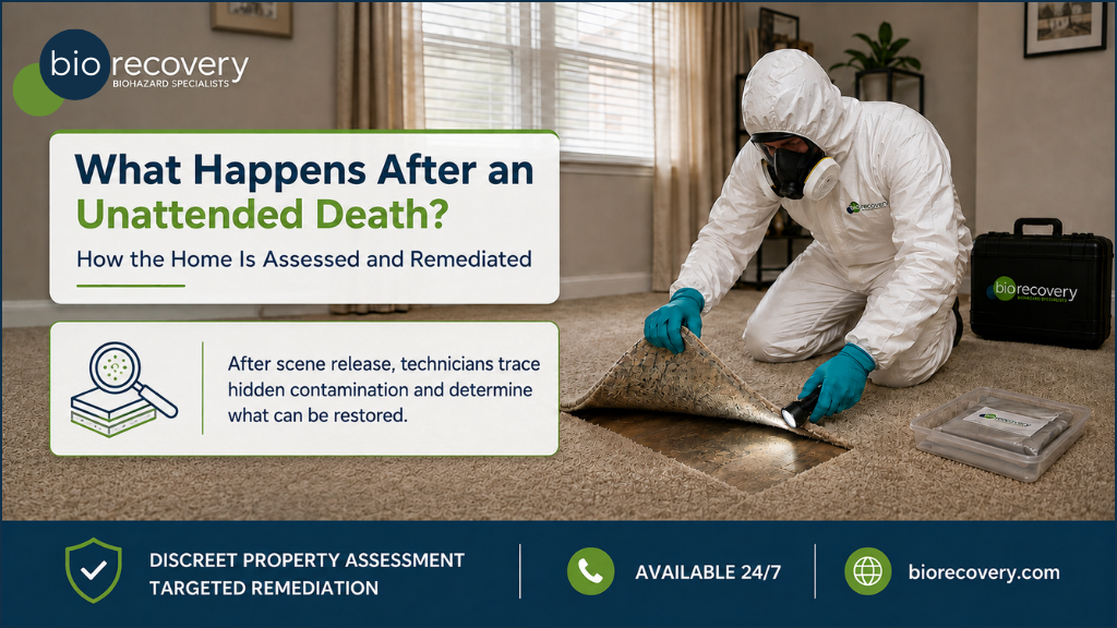 Featured image for “What Happens After an Unattended Death? How the Home Is Assessed and Remediated”