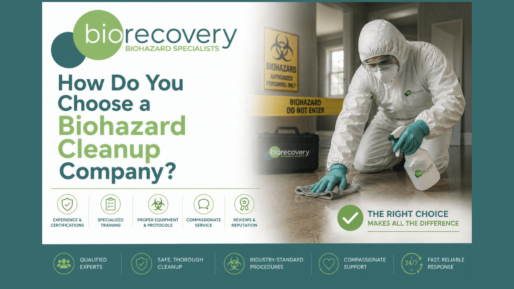 Featured image for “How Do You Choose a Biohazard Cleanup Company?”